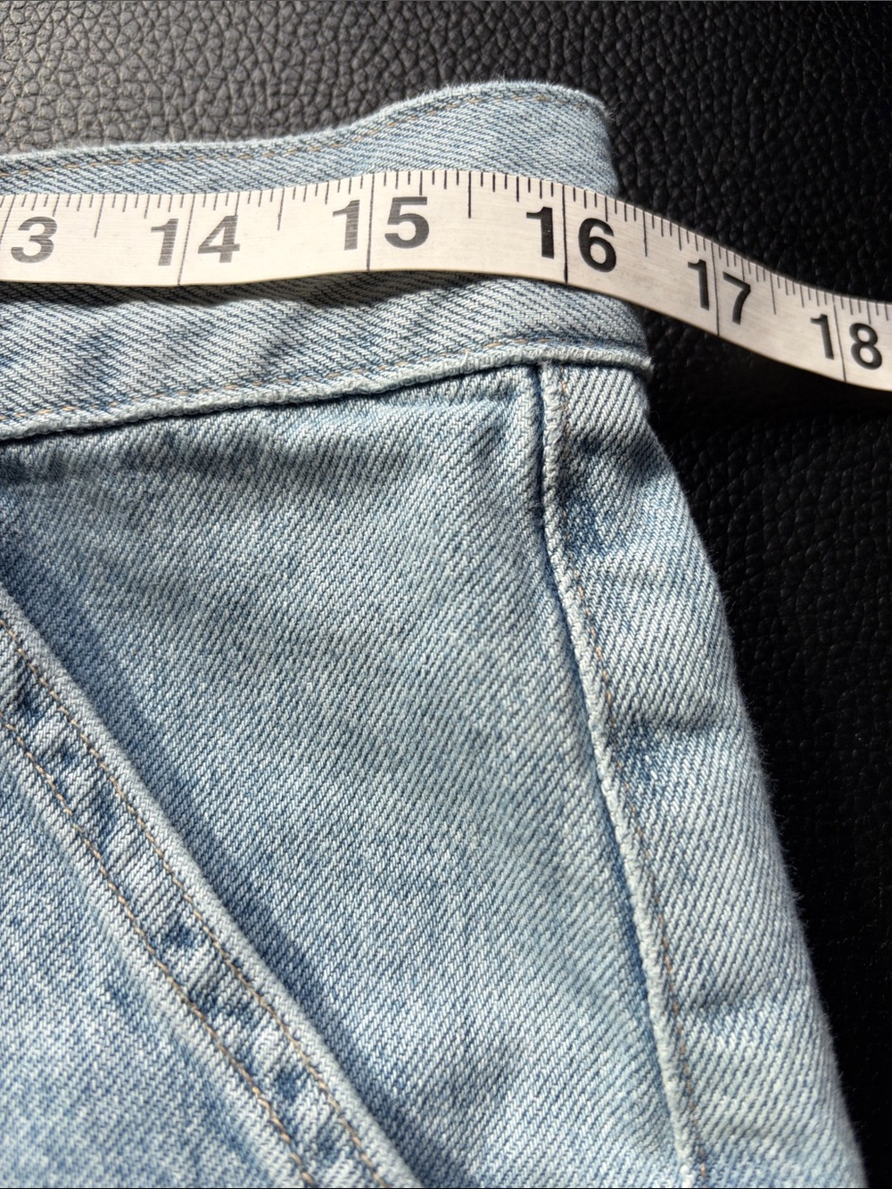 CITIZENS OF HUMANITY Marcelle Low Rise Cargo Jeans Blue Designer Sz 30 - Picture 15 of 16